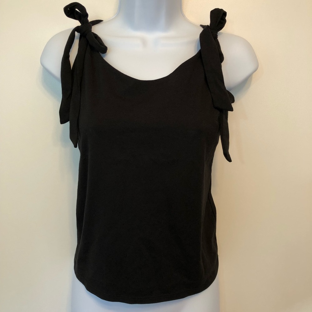 ⬇️3️⃣0️⃣ j. Crew Tie Shoulder Tank Top Small NWT - Picture 3 of 5